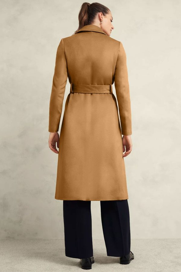 East West Women's Long Trench Coat - 图片 4