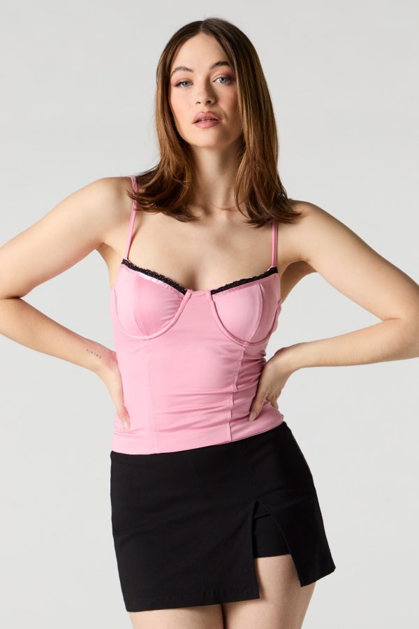 Sweetheart Neckline Corset Top