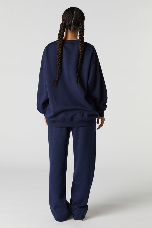 Graphic Fleece Wide Leg Sweatpant - 图片 19