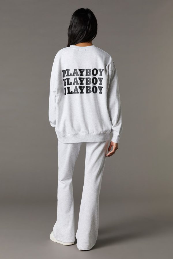 Playboy Graphic Flare Fleece Sweatpant - 图片 12