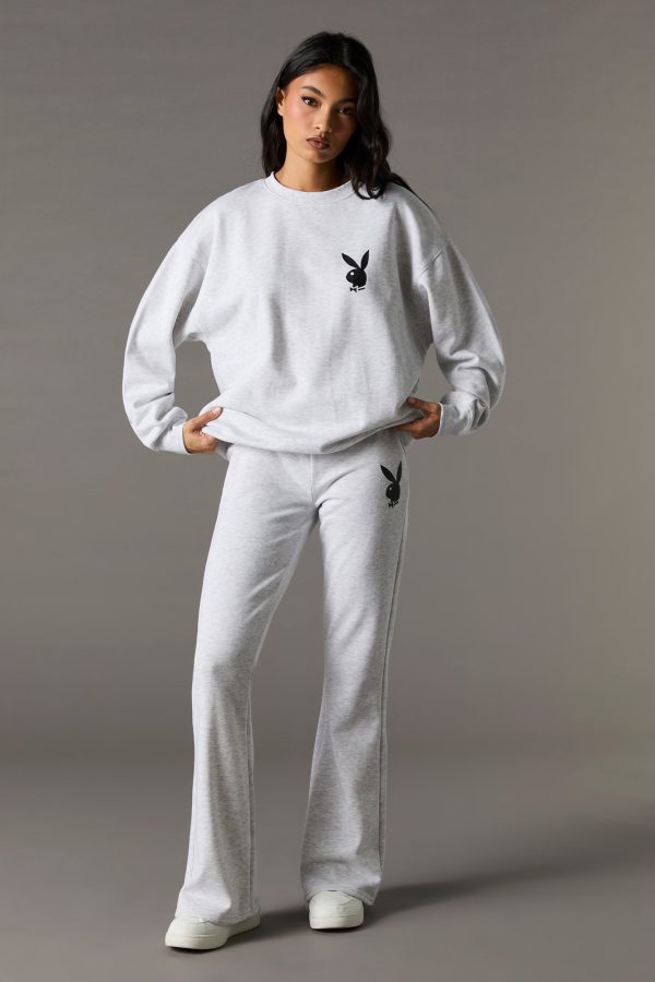 Playboy Graphic Flare Fleece Sweatpant - 图片 10