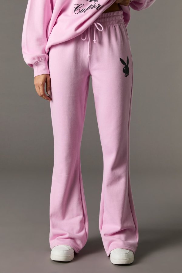 Playboy Graphic Flare Fleece Sweatpant - 图片 15