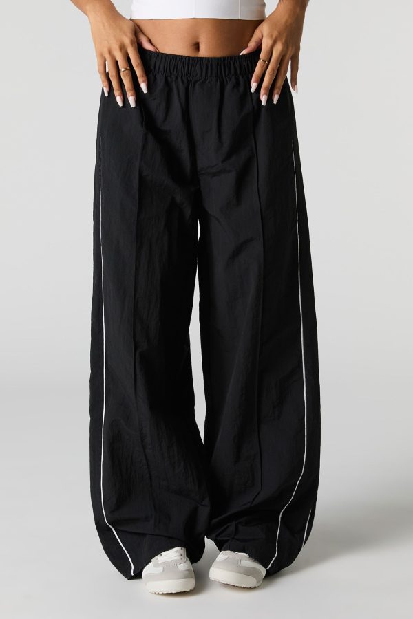 Pantalon à jambe large en nylon - 图片 6