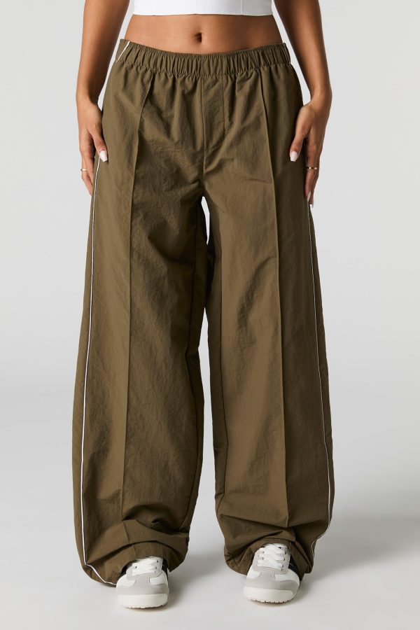 Pantalon à jambe large en nylon - 图片 9