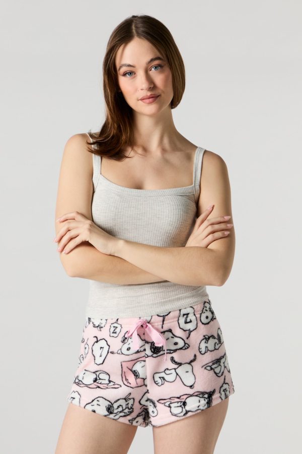 Short de pyjama pelucheux imprimé - 图片 13