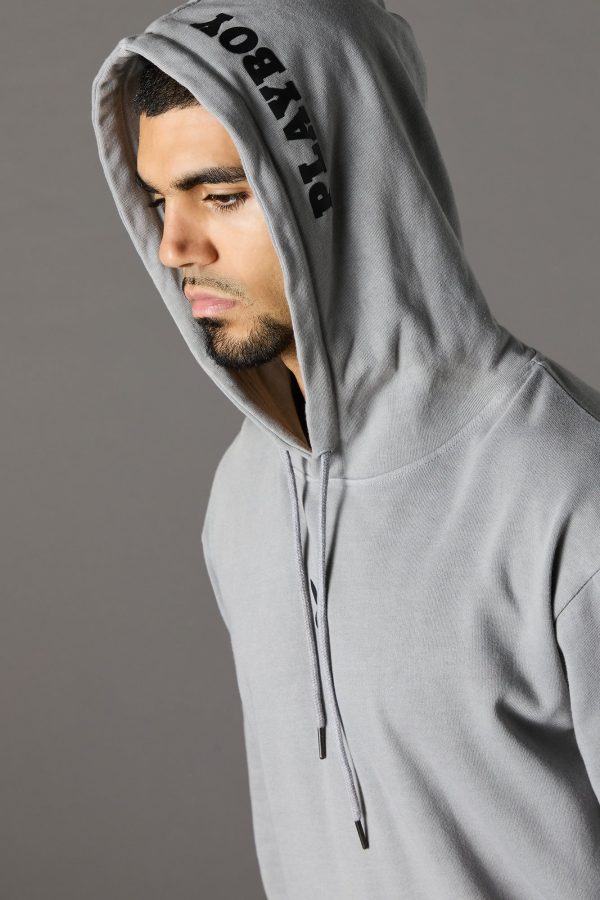 Playboy Graphic Washed Fleece Hoodie - 图片 4