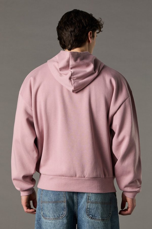 Playboy Chenille Embroidered Fleece Hoodie - 图片 2