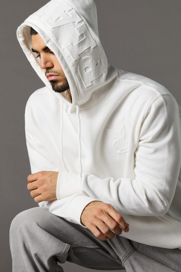 Playboy Embossed Fleece Hoodie - 图片 12