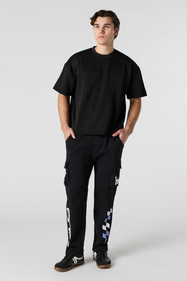 Racing Graphic Fleece Cargo Sweatpant - 图片 6