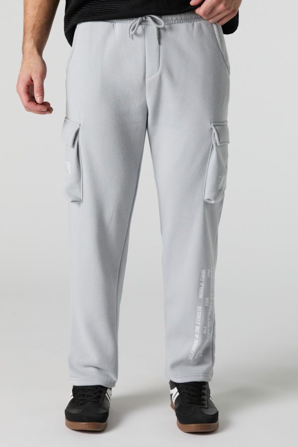 Racing Graphic Fleece Cargo Sweatpant