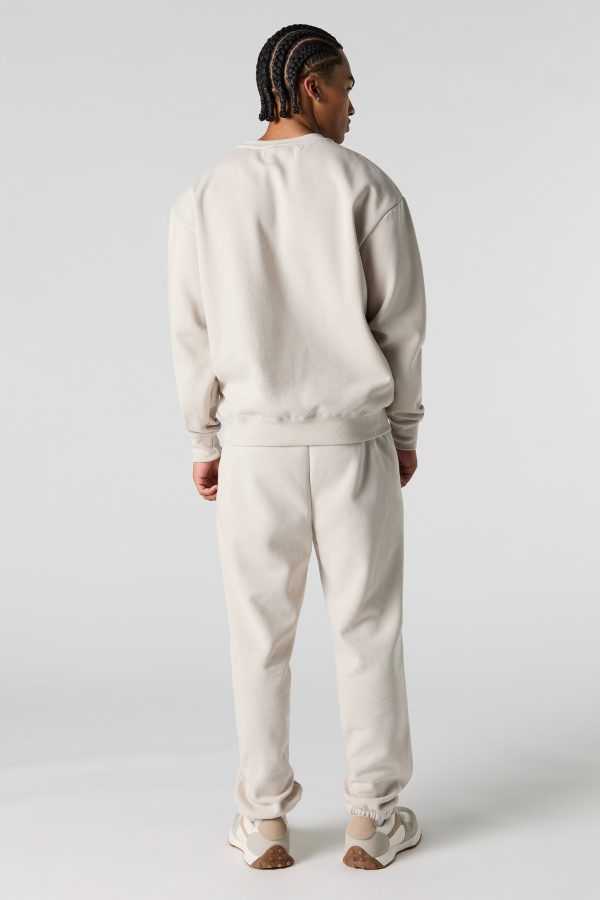 City Embossed Fleece Jogger - 图片 12