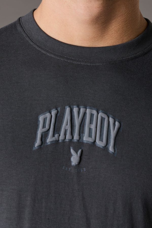 T-shirt à imprimé Playboy - 图片 8