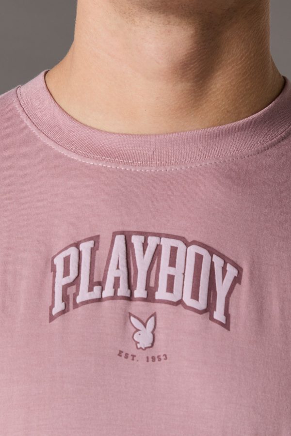 T-shirt à imprimé Playboy - 图片 4