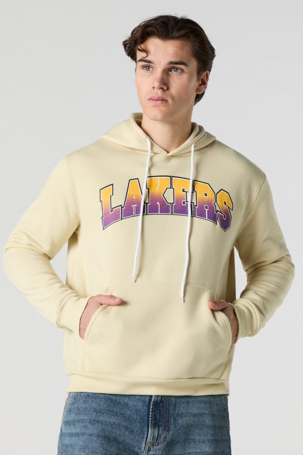 LA Lakers Graphic Fleece Hoodie - 图片 2