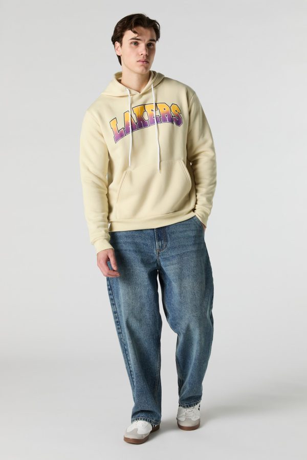 LA Lakers Graphic Fleece Hoodie - 图片 3