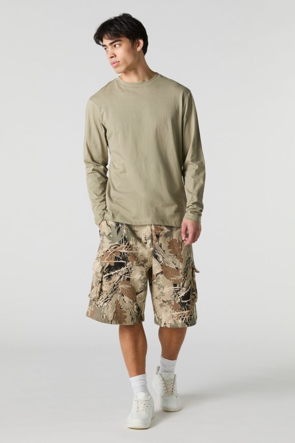 Fleece Cargo Jort - 图片 4