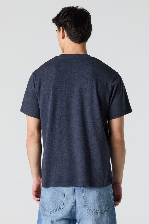 Textured Crewneck T-Shirt - 图片 8