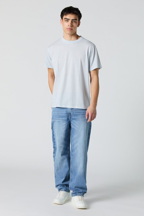 Textured Crewneck T-Shirt - 图片 12