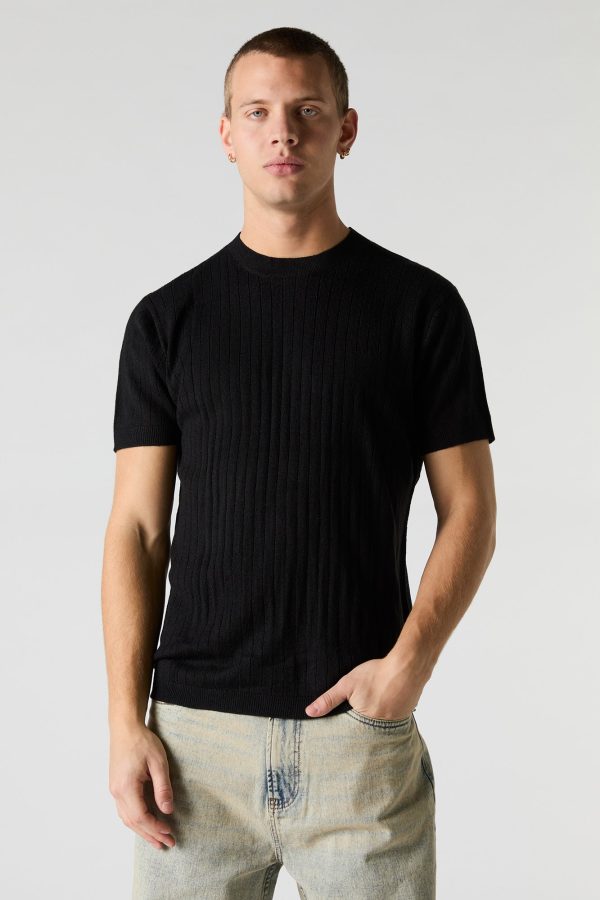 T-shirt en tricot ctelé - 图片 5