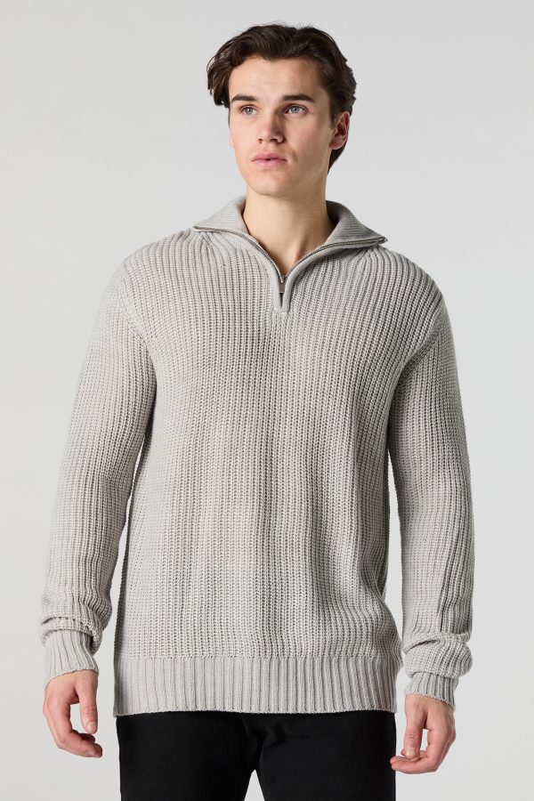 Quarter Zip Sweater - 图片 4