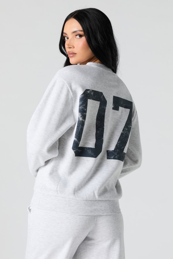 Graphic Fleece Sweatshirt - 图片 8