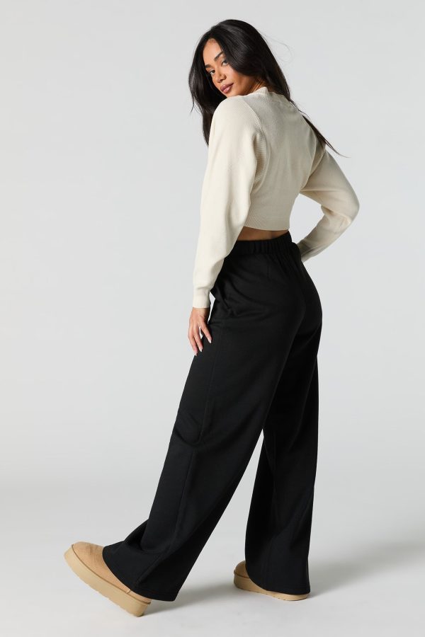 Classic Fleece Wide Leg Sweatpant - 图片 6