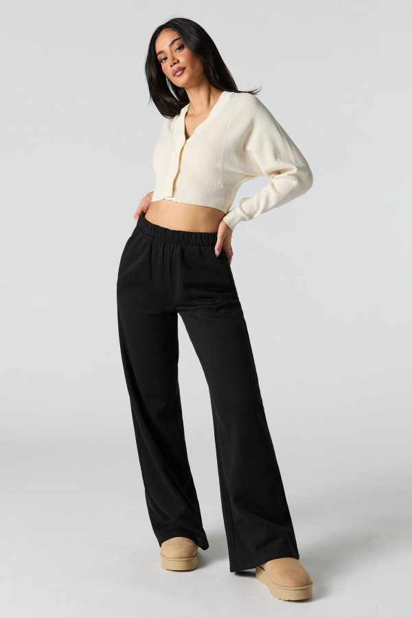 Classic Fleece Wide Leg Sweatpant - 图片 4