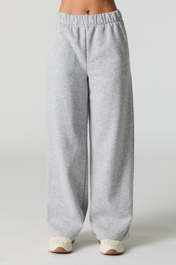 Active Wide Leg Fleece Sweatpant - 图片 8