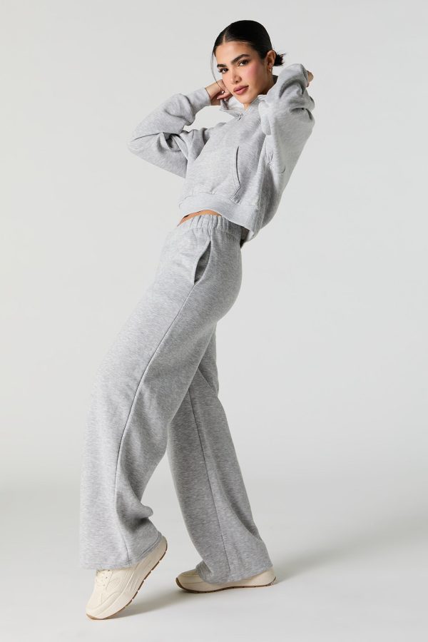 Active Wide Leg Fleece Sweatpant - 图片 7