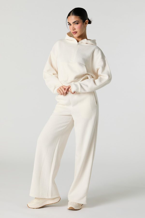 Active Wide Leg Fleece Sweatpant - 图片 10