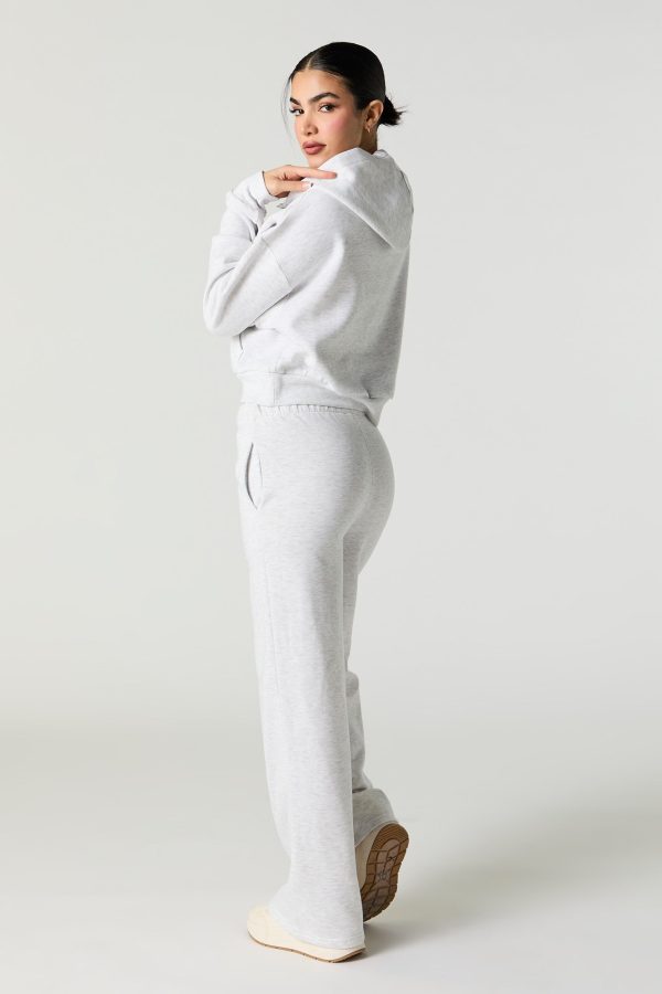 Active Wide Leg Fleece Sweatpant - 图片 15