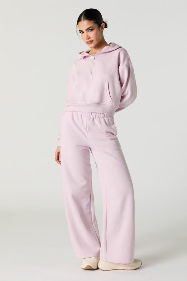 Active Wide Leg Fleece Sweatpant - 图片 16