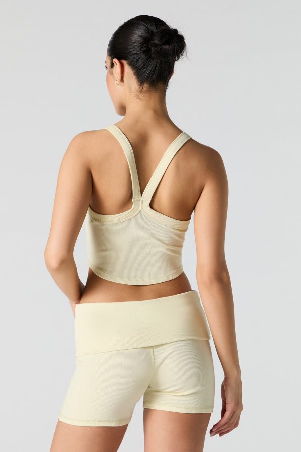 Camisole ctelée à rebord arrondi Active - 图片 14