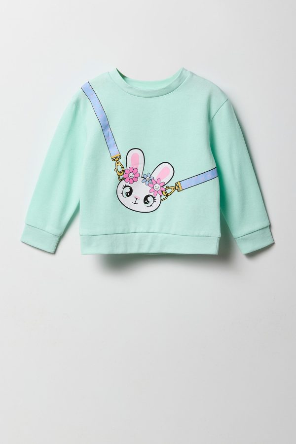 Toddler Girl Fleece Sweatshirt - 图片 3