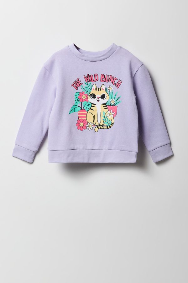 Toddler Girl Fleece Sweatshirt - 图片 5