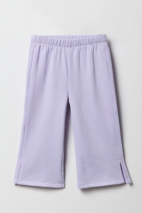 Toddler Girl Fleece Wide Leg Sweatpant - 图片 3