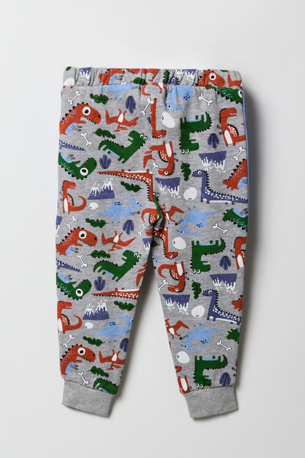 Toddler Boy Printed Fleece Jogger - 图片 2