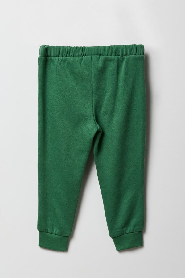 Toddler Boy Solid Fleece Jogger - 图片 4