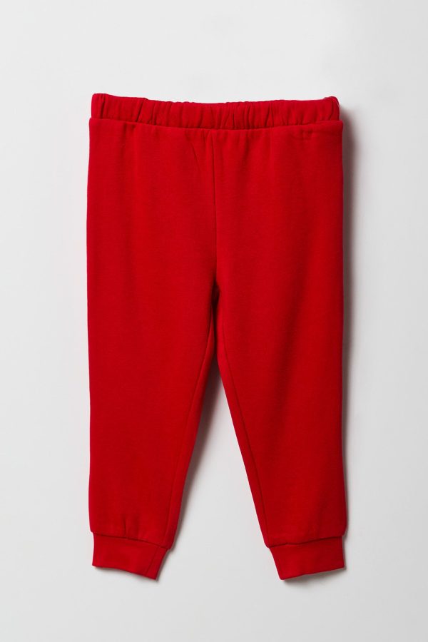 Toddler Boy Solid Fleece Jogger - 图片 5