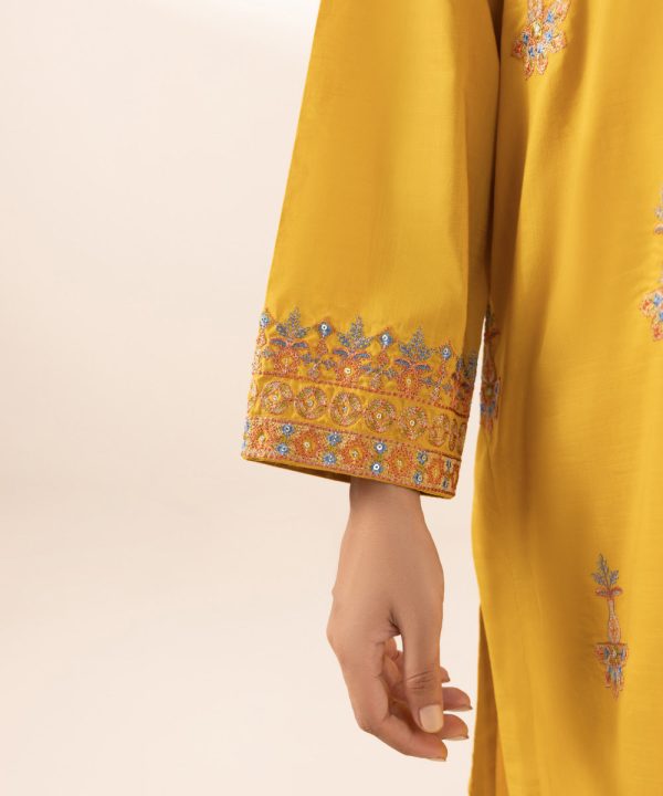 Embroidered Crosshatch Shirt - 图片 5