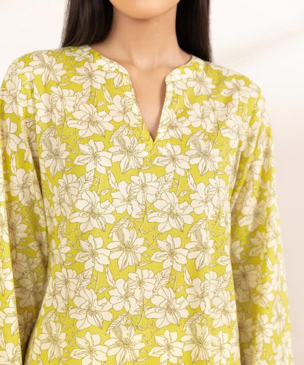 Printed Lawn Shirt - 图片 5