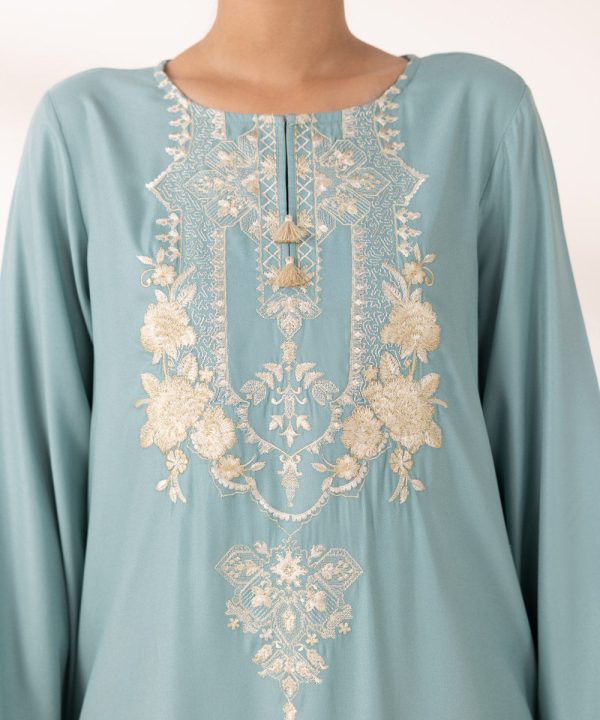 Embroidered Bedford Shirt - 图片 5