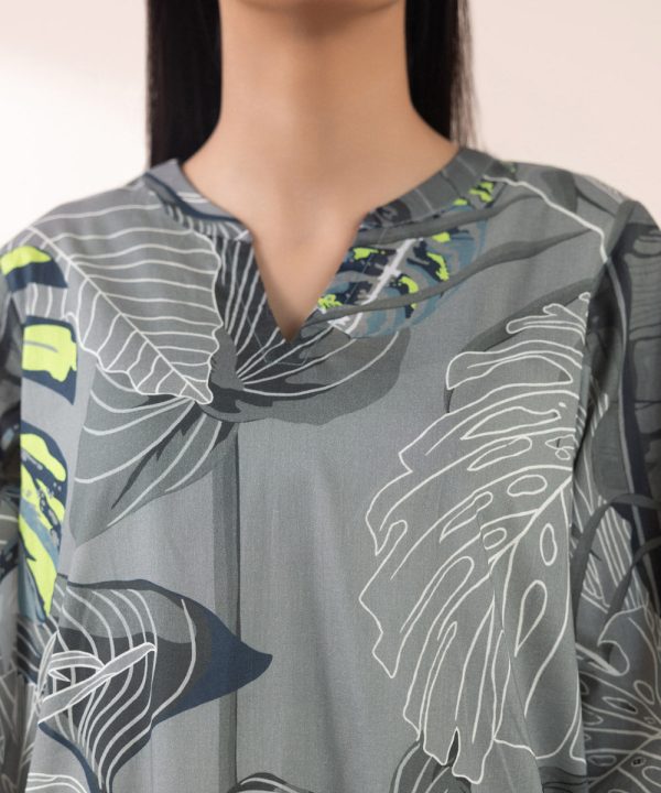 Printed Lawn Shirt - 图片 5