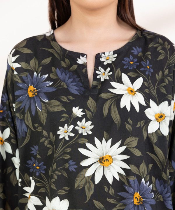 Printed Cotton Viscose Shirt - 图片 5