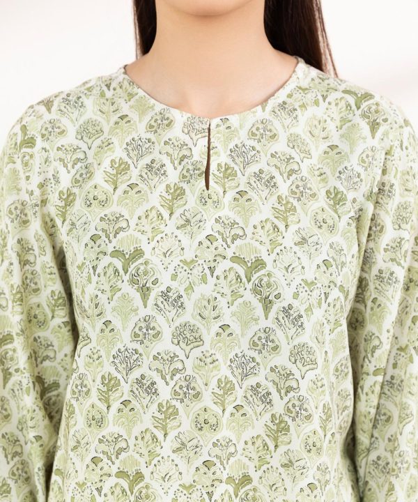 Printed Linen Shirt - 图片 5