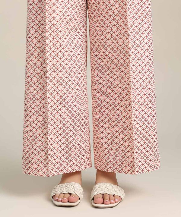 Printed Linen Culottes