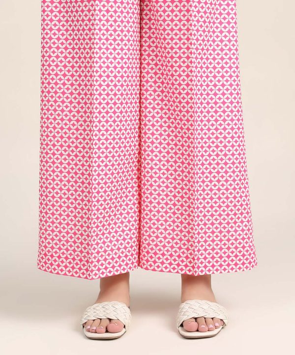 Printed Linen Culottes - 图片 4