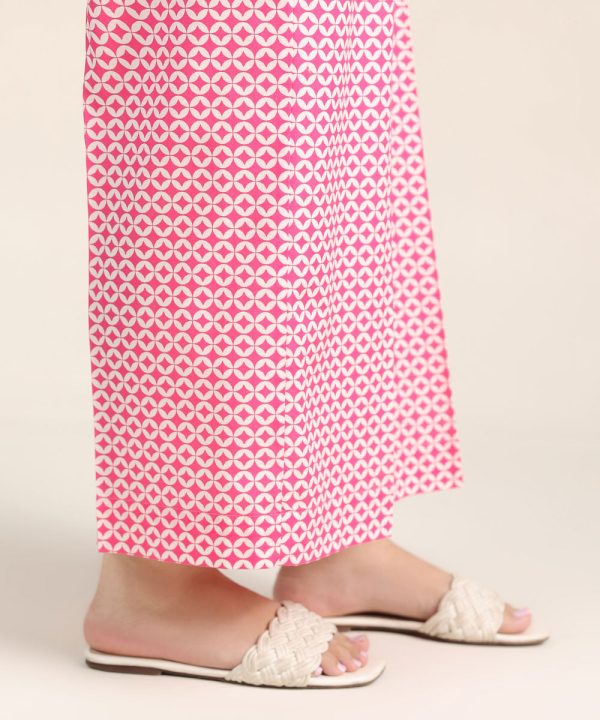 Printed Linen Culottes - 图片 2