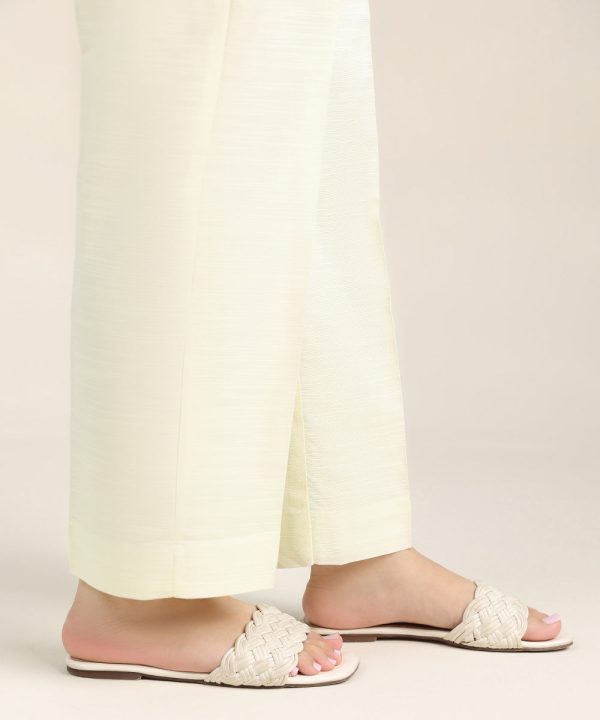 Khaddar Straight Pants - 图片 2