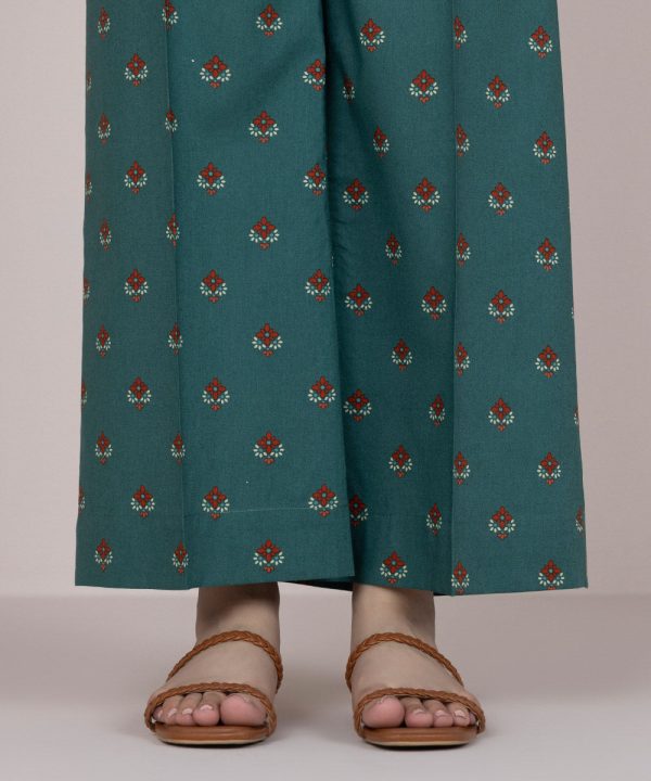 Printed Cambric Culottes - 图片 2